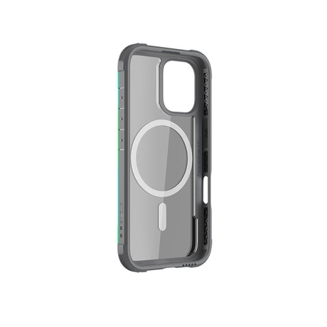 Apple iPhone 16 Kılıf M-safe Şarj Özellikli Airbagli Raptic Shield Serisi Şeffaf Arka Yüzey Kapak