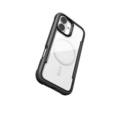 Apple iPhone 16 Kılıf M-safe Şarj Özellikli Airbagli Raptic Shield Serisi Şeffaf Arka Yüzey Kapak