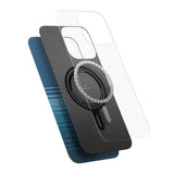 Apple iPhone 16 Kılıf M-safe Şarj Özellikli Aramid Fiber Pitaka Tactile Woven Sunset-Moonrise Serisi Sunset Kapak