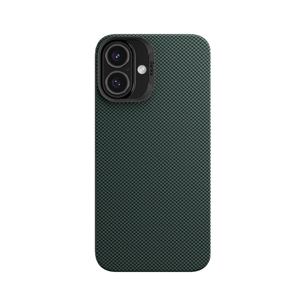 Apple iPhone 16 Kılıf M-safe Şarj Özellikli Benks ArmorTint Serisi ArmorAir Kevlar Kapak