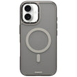 Apple iPhone 16 Kılıf M-safe Şarj Özellikli Cam Arka Yüzey TPU Youngkit Gemstone Serisi Kapak