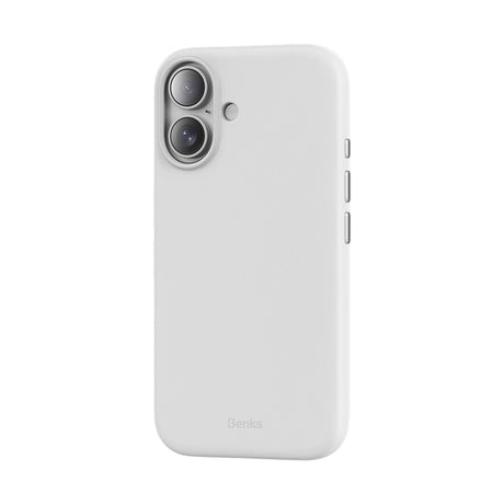 Apple iPhone 16 Kılıf M-safe Şarj Özellikli Çizilmeye Dayanıklı Benks VitaPro Serisi PU Deri Kapak