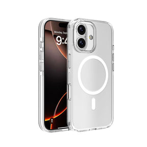 Apple iPhone 16 Kılıf M-safe Şarj Özellikli Kamera Korumalı Zore Kripto Kapak