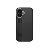 Apple iPhone 16 Kılıf M-safe Şarj Özellikli Karbon Fiber Görünümlü Zore Antina Kapak