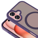 Apple iPhone 16 Kılıf M-safe Şarj Özellikli Mat Arka Yüzey Zore Sio Kapak