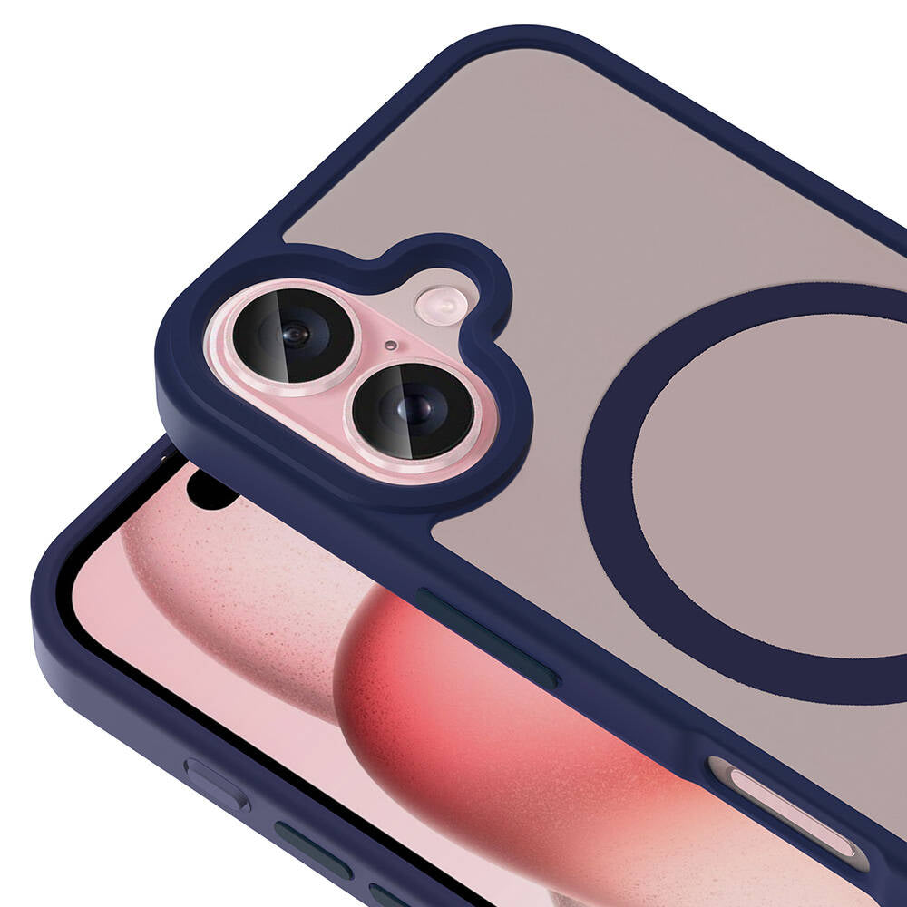 Apple iPhone 16 Kılıf M-safe Şarj Özellikli Mat Arka Yüzey Zore Sio Kapak