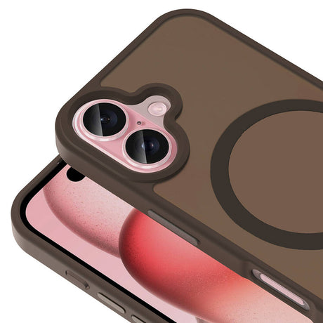 Apple iPhone 16 Kılıf M-safe Şarj Özellikli Mat Arka Yüzey Zore Sio Kapak