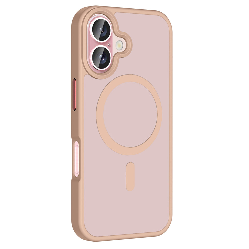Apple iPhone 16 Kılıf M-safe Şarj Özellikli Mat Arka Yüzey Zore Sio Kapak
