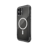 Apple iPhone 16 Kılıf M-safe Şarj Özellikli Raptic Air Serisi Airbag Tasarımlı Metal Köşelikli Şeffaf Kapak