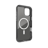 Apple iPhone 16 Kılıf M-safe Şarj Özellikli Raptic Air Serisi Airbag Tasarımlı Metal Köşelikli Şeffaf Kapak
