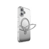 Apple iPhone 16 Kılıf M-safe Şarj Özellikli Raptic Air Stand Serisi Aynalı Arka Yüzey Standlı Kapak