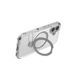 Apple iPhone 16 Kılıf M-safe Şarj Özellikli Raptic Air Stand Serisi Buzlu Transparan Tasarımlı Standlı Kapak