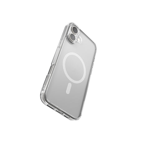 Apple iPhone 16 Kılıf M-safe Şarj Özellikli Raptic Crystal M-safe Serisi Şeffaf Kapak