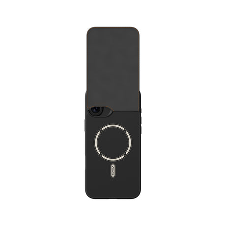 Apple iPhone 16 Kılıf M-safe Şarj Özellikli Raptic Slim Wallet Serisi Deri Görünümlü Kartlıklı Standlı Kapak