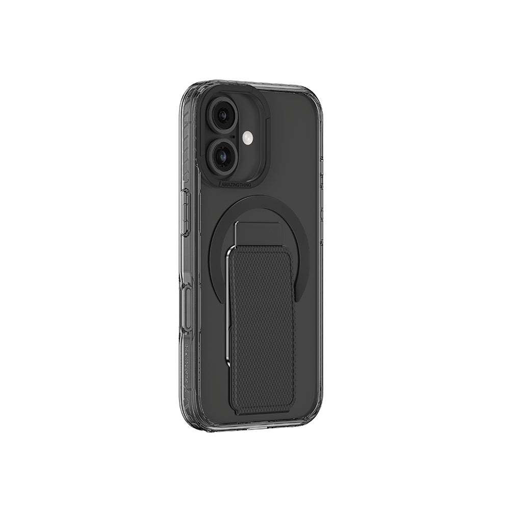 Apple iPhone 16 Kılıf M-safe Şarj Özellikli Standlı Amazingthing Titan Pro Plus Kapak
