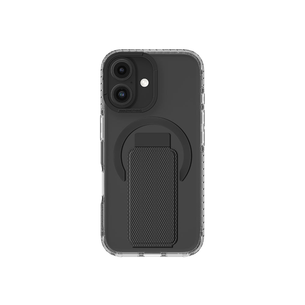 Apple iPhone 16 Kılıf M-safe Şarj Özellikli Standlı Amazingthing Titan Pro Plus Kapak