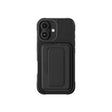 Apple iPhone 16 Kılıf M-safe Şarj Özellikli Standlı Kartlıklı Set Amazingthing Glamour Luxe Serisi Kapak
