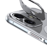 Apple iPhone 16 Kılıf M-safe Şarj Özellikli Wlons Standlı Efsane Kapak