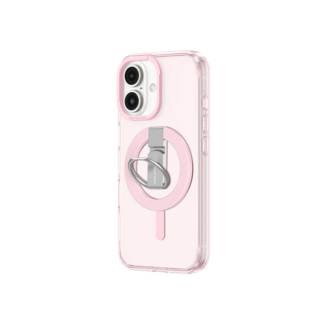 Apple iPhone 16 Kılıf M-safe Şarj Özellikli Yüzük Standlı Amazingthing Titan Pro Serisi Kapak