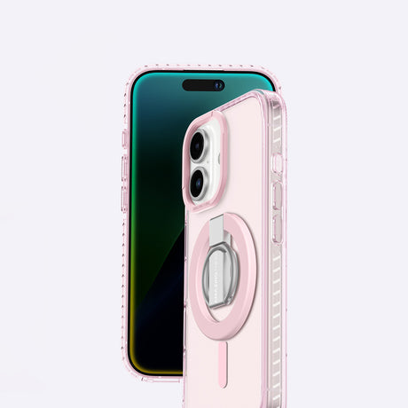 Apple iPhone 16 Kılıf M-safe Şarj Özellikli Yüzük Standlı Amazingthing Titan Pro Serisi Kapak