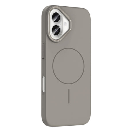 Apple iPhone 16 Kılıf M-safe Şarj Özellikli Zore Ruby Sert Kapak