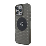 Apple iPhone 16 Pro Max Kılıf Mercedes Benz Orjinal Lisanslı M-safe Şarj Özellikli Yıldız Desenli Transparan Kapak