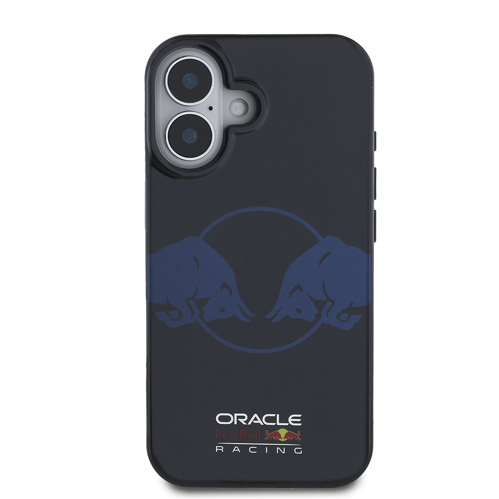 Apple iPhone 16 Kılıf Redbull Orjinal Lisanslı M-safe Şarj Özellikli IML Çift Boğa Baskılı Sert PC Kapak