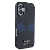 Apple iPhone 16 Kılıf Redbull Orjinal Lisanslı M-safe Şarj Özellikli IML Çift Boğa Baskılı Sert PC Kapak