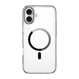 Apple iPhone 16 Kılıf Wiwu MCC-101 iShield Pro Serisi M-safe Şarj Özellikli Crystal Sert PC Kapak