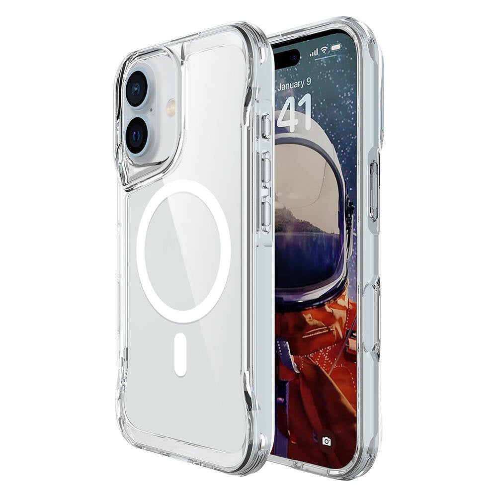 Apple iPhone 16 Kılıf Zore M-safe Şarj Özellikli T-Max M-safe Kapak