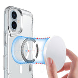 Apple iPhone 16 Kılıf Zore M-safe Şarj Özellikli T-Max M-safe Kapak