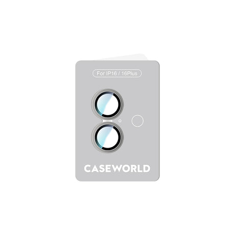 Apple iPhone 16 Plus CaseWorld Alloy Serisi Oleofobik Anti Reflective Kamera Lens Koruyucu