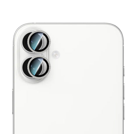 Apple iPhone 16 Plus CaseWorld Alloy Sparkling Diamond Serisi Taşlı Lens Koruyucu