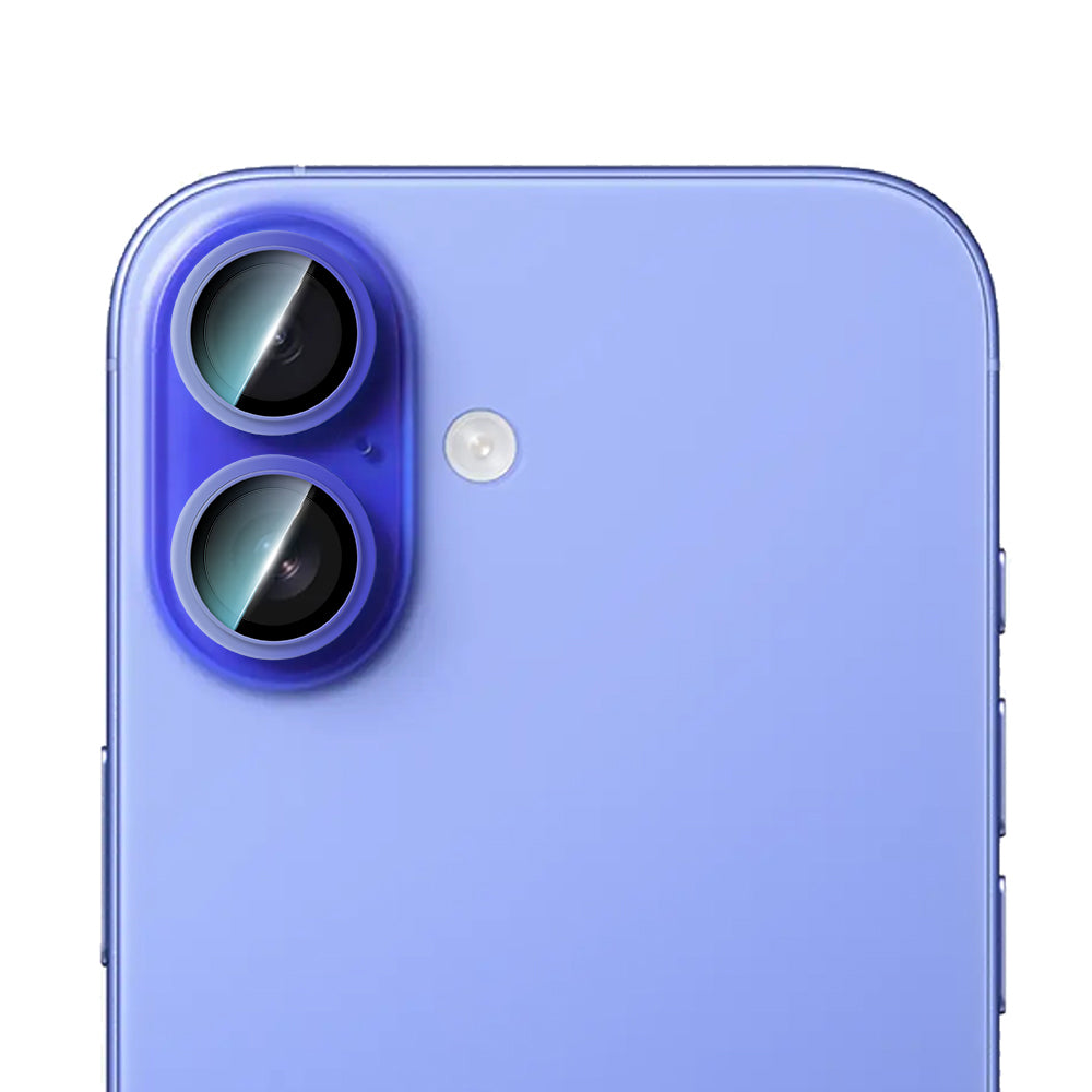 Apple iPhone 16 Plus CaseWorld Alloy Two-Color Serisi Lens Koruyucu