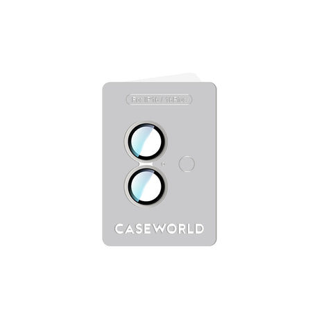 Apple iPhone 16 Plus CaseWorld Alloy Two-Color Serisi Lens Koruyucu