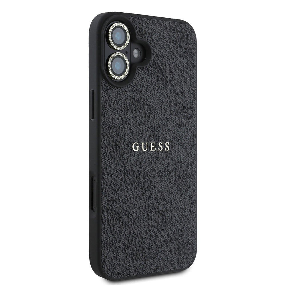 Apple iPhone 16 Plus Guess Orjinal Lisanslı Kılıf + Ekran Koruyucu + Lens Koruyucu 3in1 Aksesuar Seti