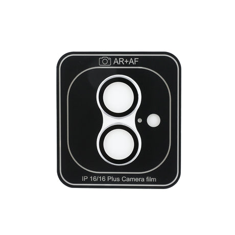Apple iPhone 16 Plus Guess Orjinal Lisanslı Metal Kamera Lens Koruyucu