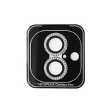 Apple iPhone 16 Plus Guess Orjinal Lisanslı Rhinestone Ekran Koruyucu + Lens Koruyucu 2in1 Aksesuar Seti