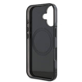 Apple iPhone 16 Plus Kılıf AMG Orjinal Lisanslı M-safe Şarj Özellikli Çift Katmanlı Kırmızı Çapraz Çizgili Kapak