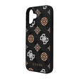 Apple iPhone 16 Plus Kılıf Guess Orjinal Lisanslı M-safe Şarj Özellikli 4G Desenli Yazı Logolu Peony Kapak