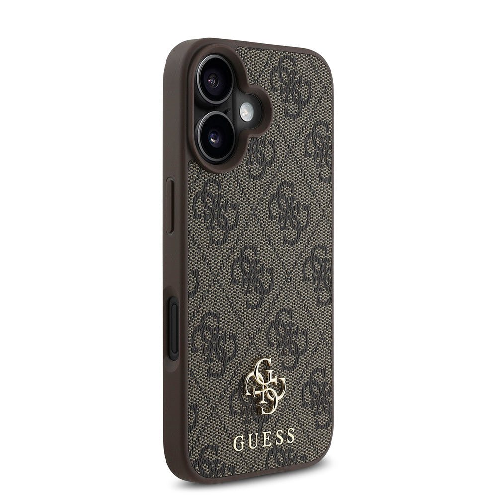 Apple iPhone 16 Plus Kılıf Guess Orjinal Lisanslı M-safe Şarj Özellikli Small 4G Classic Kapak