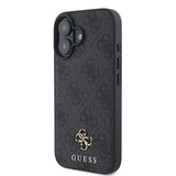 Apple iPhone 16 Plus Kılıf Guess Orjinal Lisanslı M-safe Şarj Özellikli Small 4G Classic Kapak