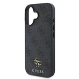 Apple iPhone 16 Plus Kılıf Guess Orjinal Lisanslı M-safe Şarj Özellikli Small 4G Classic Kapak