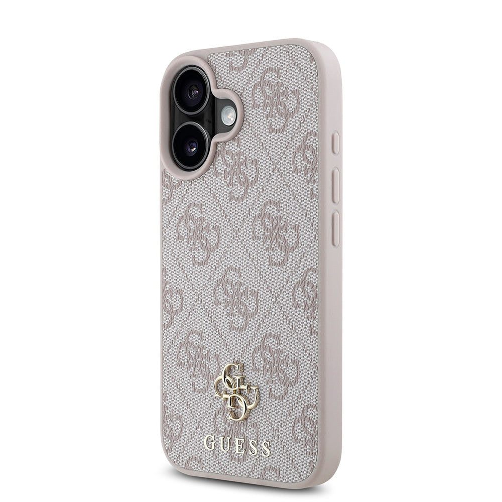 Apple iPhone 16 Plus Kılıf Guess Orjinal Lisanslı M-safe Şarj Özellikli Small 4G Classic Kapak