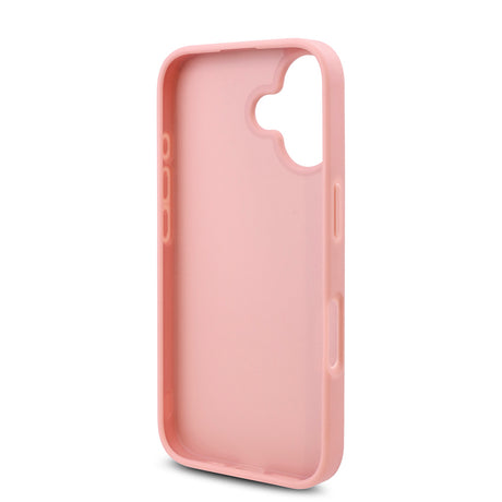 Apple iPhone 16 Plus Kılıf Guess Orjinal Lisanslı Taşlı Arka Yüzey Üçgen Logolu Kapak
