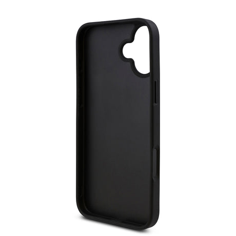 Apple iPhone 16 Plus Kılıf Guess Orjinal Lisanslı Taşlı Arka Yüzey Üçgen Logolu Kapak
