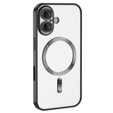 Apple iPhone 16 Plus Kılıf Kamera Korumalı M-safe Wireless Şarj Özellikli Zore Demre Kapak