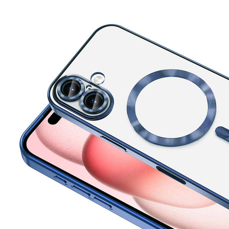 Apple iPhone 16 Plus Kılıf Kamera Korumalı M-safe Wireless Şarj Özellikli Zore Demre Kapak