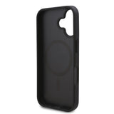 Apple iPhone 16 Plus Kılıf Karl Lagerfeld Orjinal Lisanslı M-safe Şarj Özellikli KL Yazılı Hot Stamp Kapak