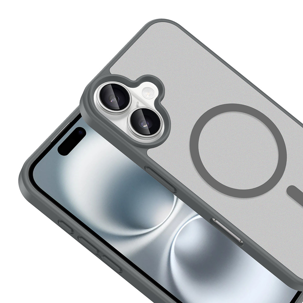 Apple iPhone 16 Plus Kılıf M-safe Şarj Özellikli Zore Babet Kapak